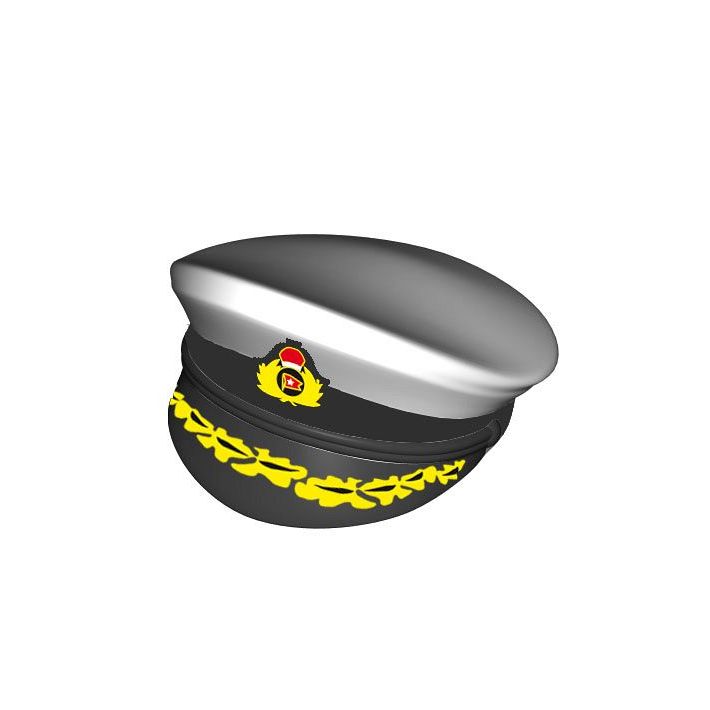Czapka oficerska z daszkiem, nadruk - fot. 12