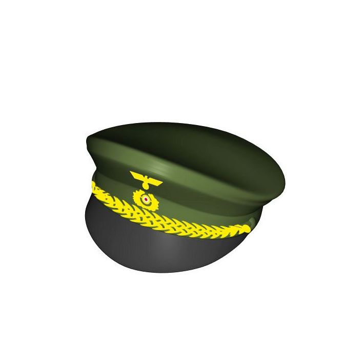 Czapka oficerska z daszkiem, nadruk - fot. 7