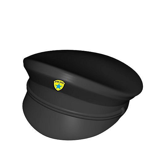 Czapka oficerska z daszkiem, nadruk - fot. 4