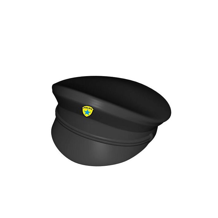 Czapka oficerska z daszkiem, nadruk - fot. 4