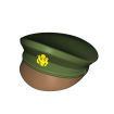 Czapka oficerska z daszkiem, nadruk - fot. 6
