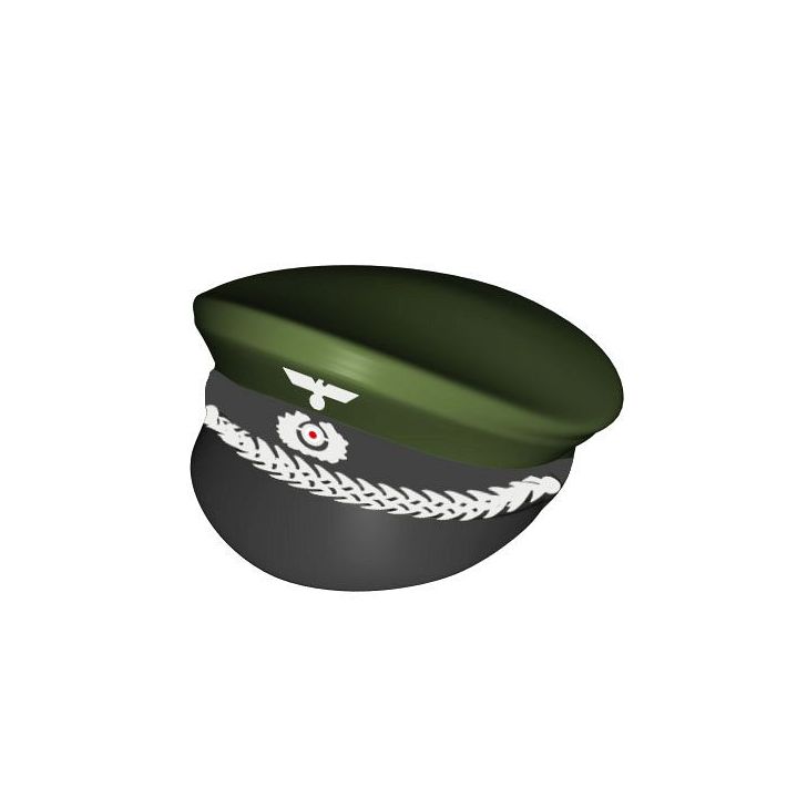 Czapka oficerska z daszkiem, nadruk - fot. 11