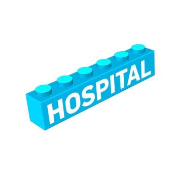 1x6 block "Hospital"