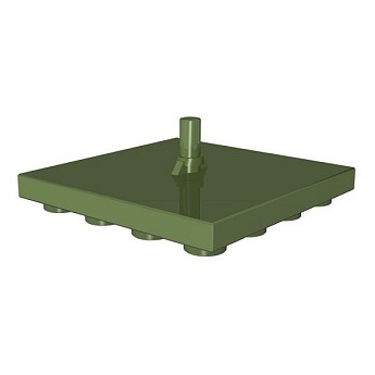 4x4 1/3 Clip duo, grün