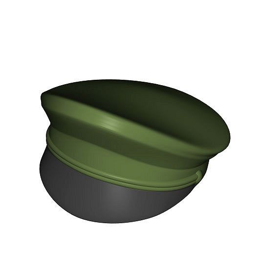 Czapka oficerska z daszkiem - fot. 4