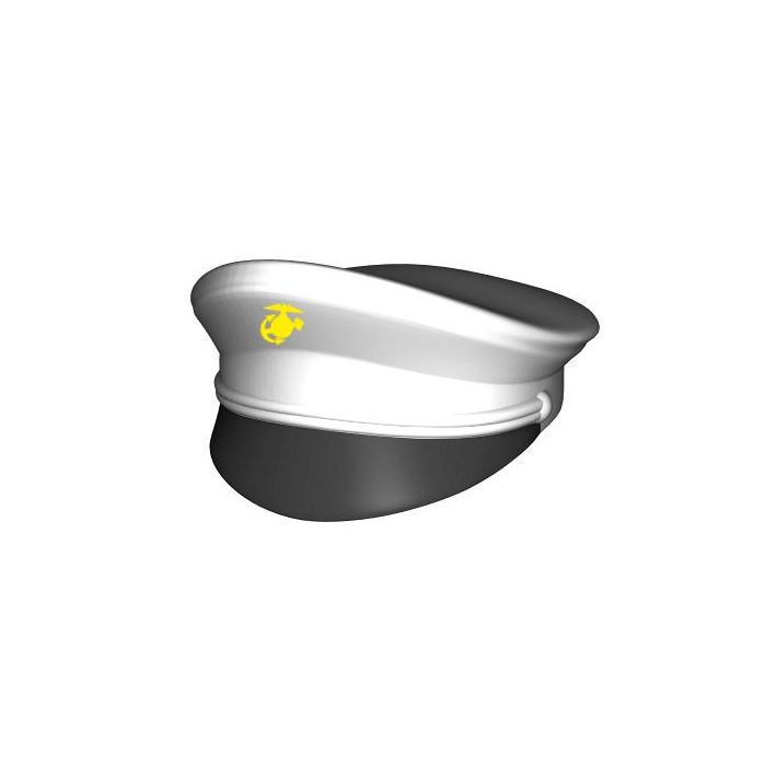 Czapka oficerska z daszkiem, nadruk - fot. 16