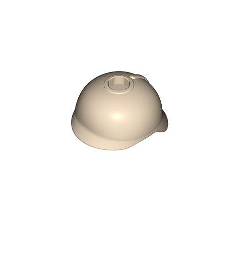Hełm Pickelhaube, beige