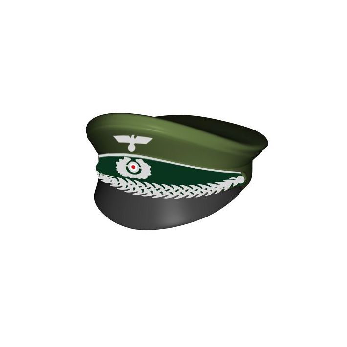 Czapka oficerska z daszkiem, nadruk - fot. 15