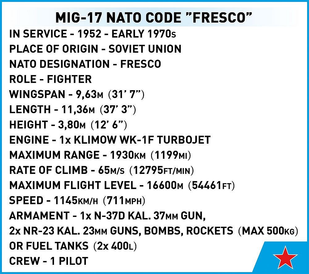 MiG-17 NATO Code "Fresco" - fot. 9