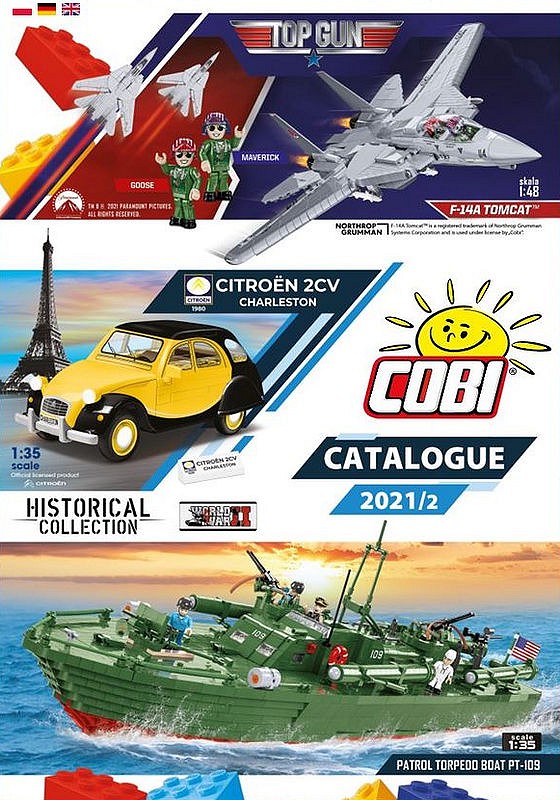 Katalog klocków Cobi 2021/2
