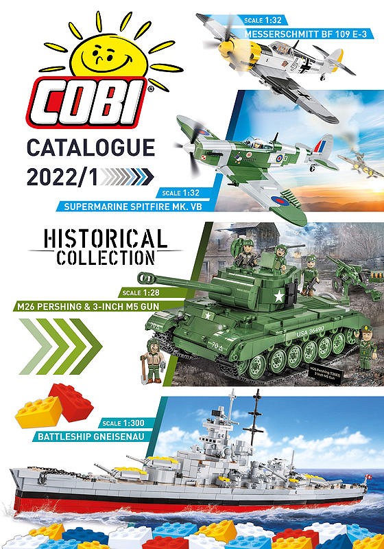 Katalog klocków Cobi 2022/1