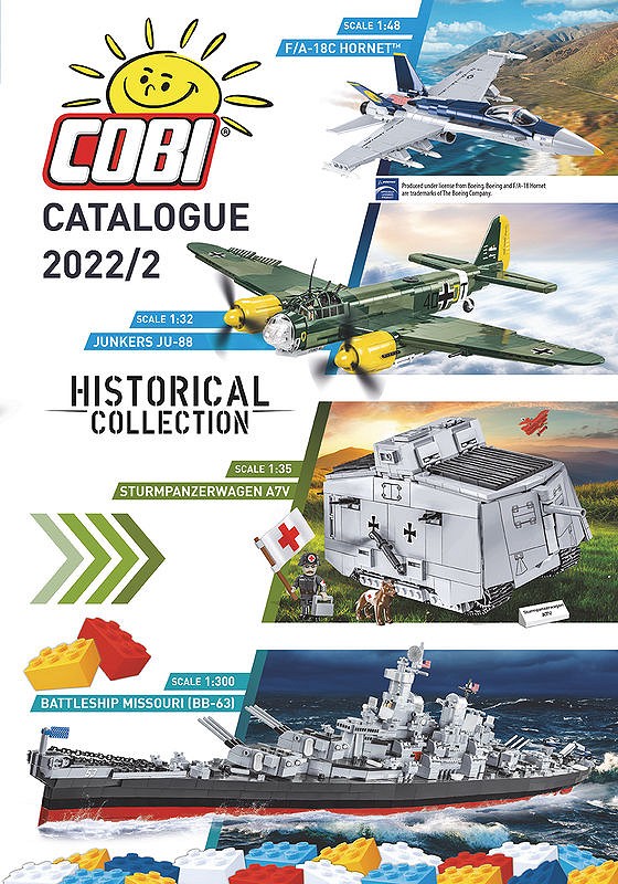 Katalog klocków Cobi 2022/2