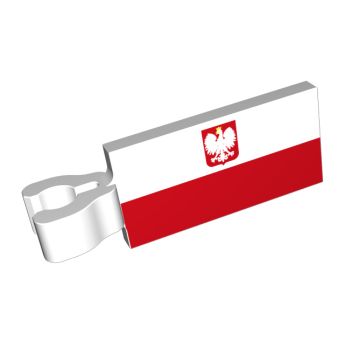 1x2 Flagge bedruckt