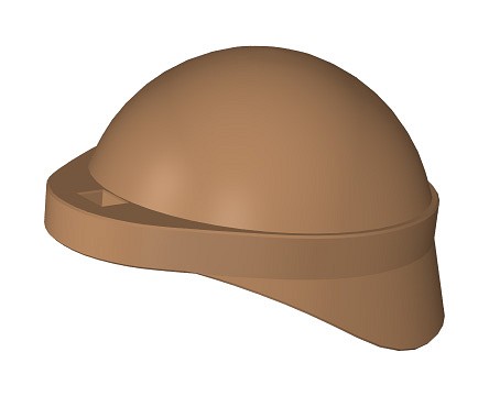 Hełm wojskowy z otworkiem - fot. 3