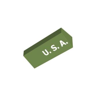 1x3 schräg 2/3 "USA"