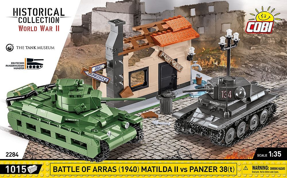 Battle of Arras 1940 Matilda II vs Panzer 38(t) - fot. 4