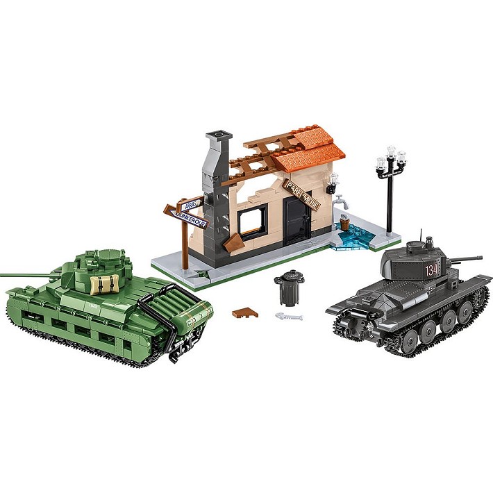 Battle of Arras 1940 Matilda II vs Panzer 38(t) - fot. 2