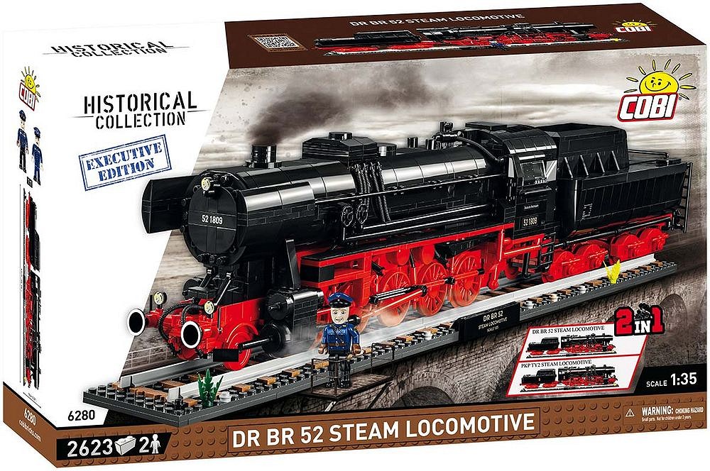 DR BR 52 Steam Locomotive 2in1 - Executive Edition - fot. 14