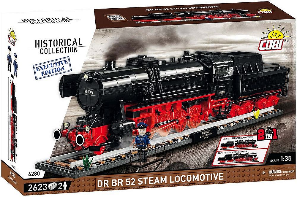 DR BR 52 Steam Locomotive 2in1 - Executive Edition - fot. 14
