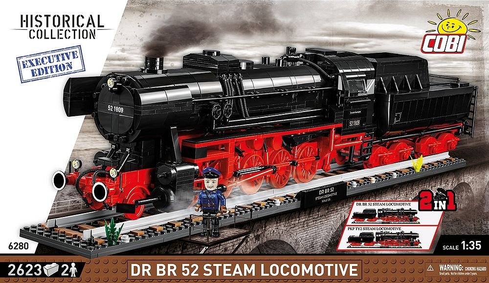 DR BR 52 Steam Locomotive 2in1 - Executive Edition - fot. 3