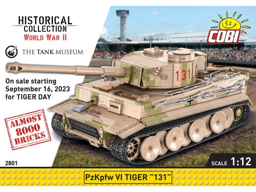 Tiger 131 im Maßstab 1:12
