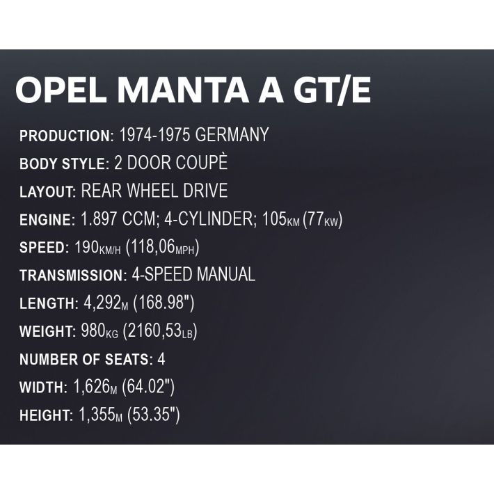 Opel Manta A GT/E  1974 - fot. 10