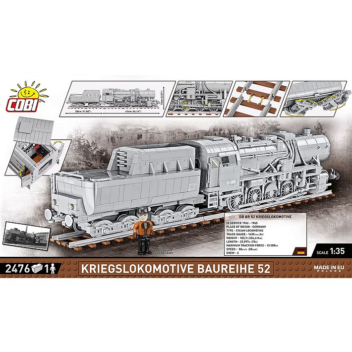 Kriegslokomotive Baureihe 52 - fot. 4