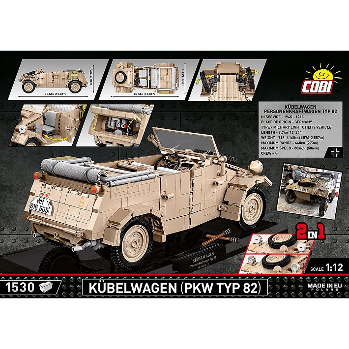 Kübelwagen (PKW Typ 82) - Executive Edition - uszkodzone opakowanie - fot. 6