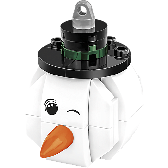 Christbaumschmuck  - Schneemann
