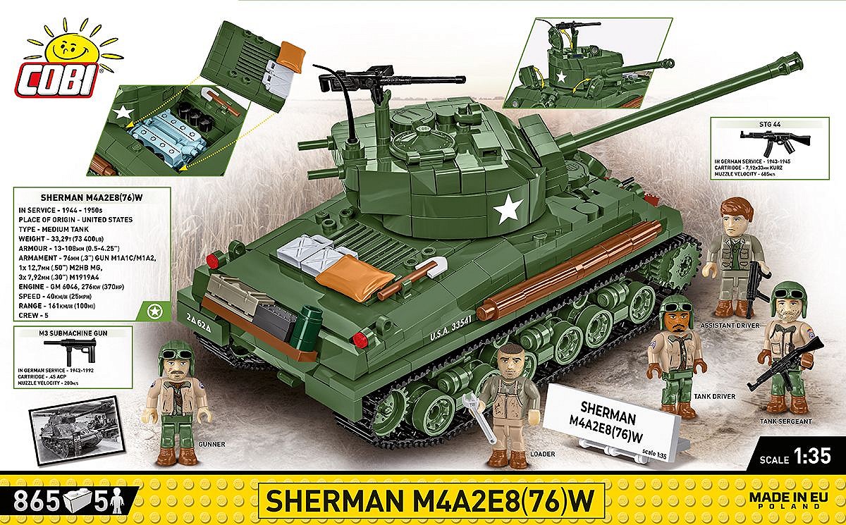 Sherman M4A2E8(76)W - fot. 5