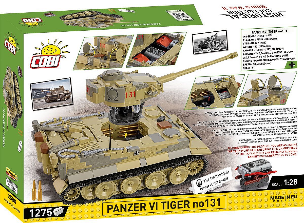 Panzer VI Tiger no131 - uszkodzone opakowanie - fot. 15