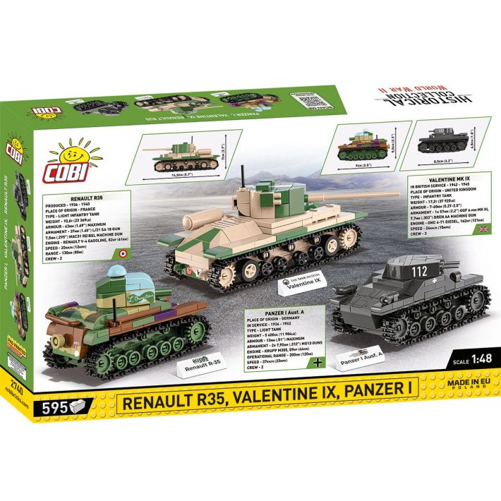 Renault R35 - Valentine IX - Panzer I - fot. 16