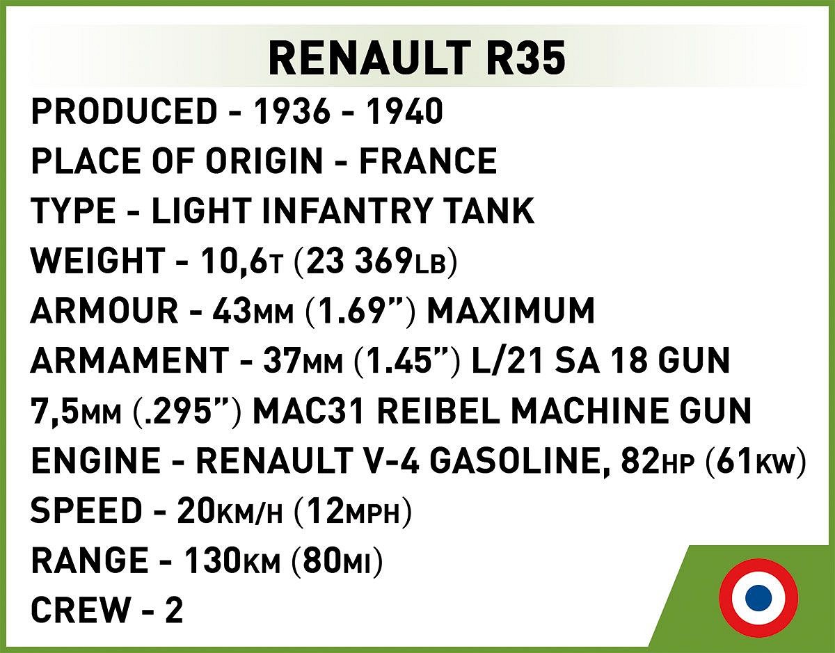Renault R35 - Valentine IX - Panzer I - fot. 5
