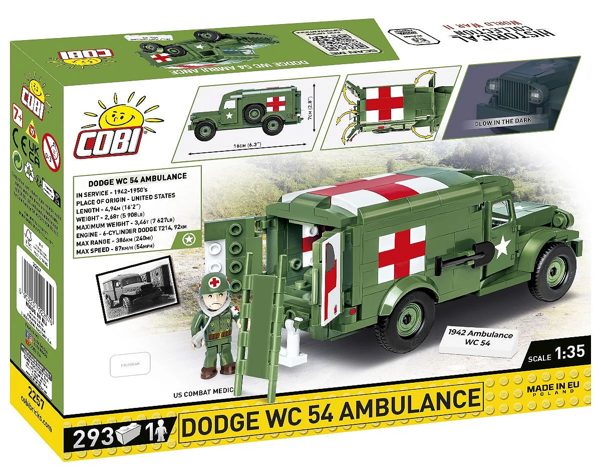 Dodge WC-54 Ambulance (COBI-2257)  Panzer und Fahrzeuge