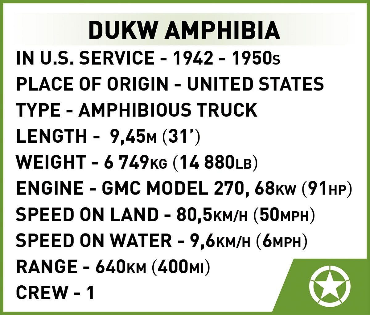 DUKW Amphibia - fot. 7