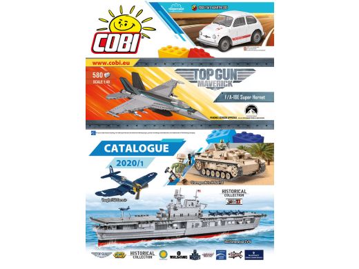 Neuer Katalog für Cobi 2020/1 Bausteine