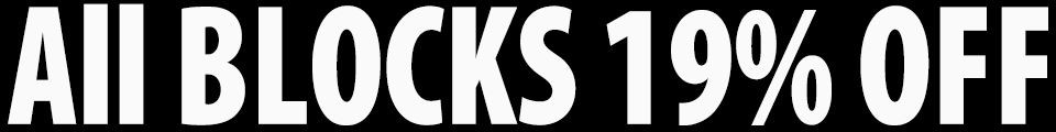 All Blocks 19% OFF