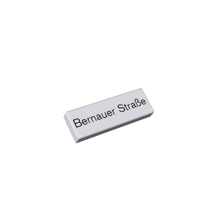 1x3 1/3 Płaski " Bernauer strase"