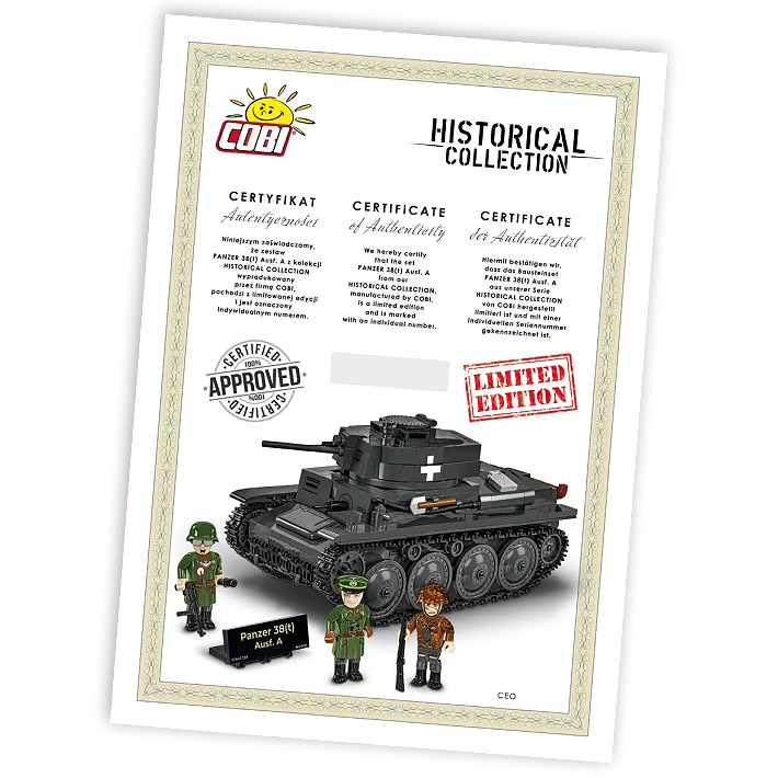 Panzer 38(t) Ausf. A -  Edycja Limitowana - fot. 9