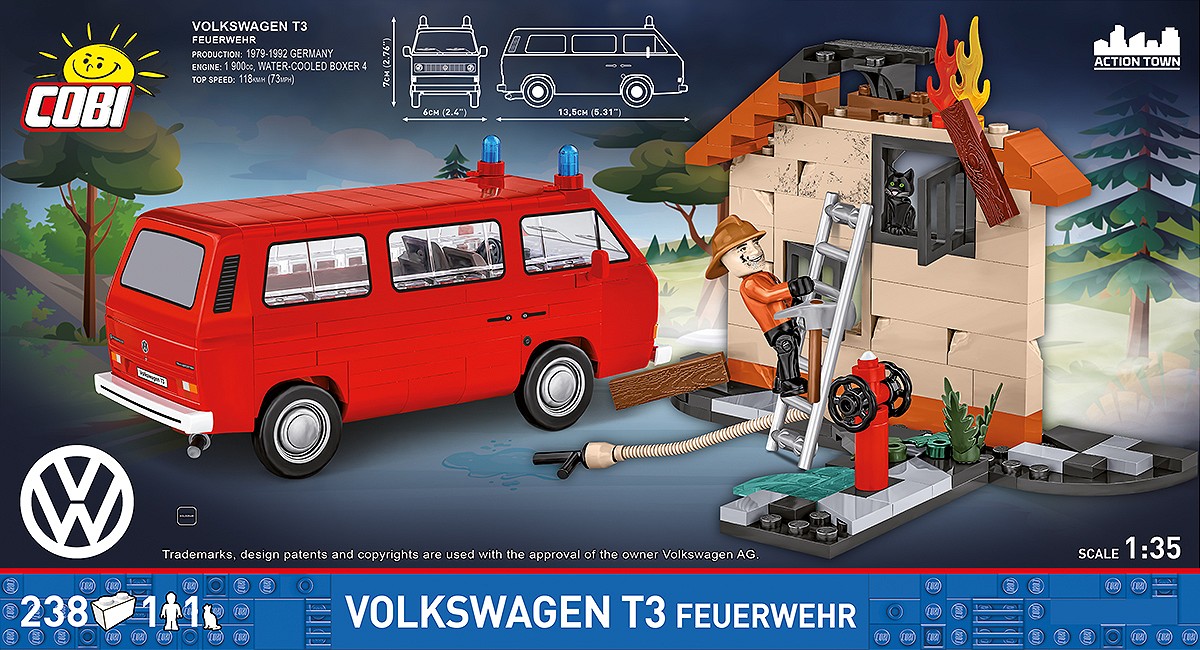 Volkswagen T3 Feuerwehr - fot. 4