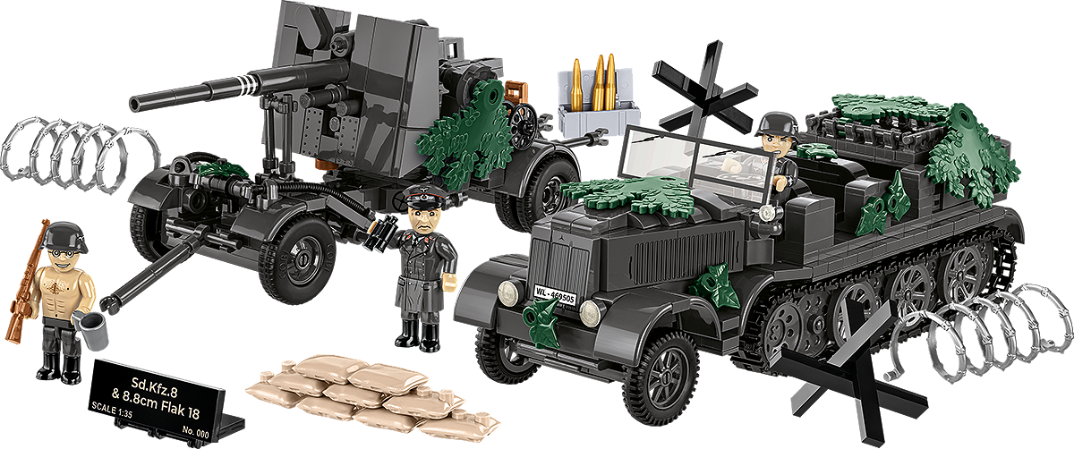 Sd.Kfz.8 & 8.8 cm Flak18 - Edycja Limitowana