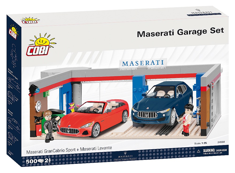 Maserati Garage Set - uszkodzone opakowanie - fot. 8
