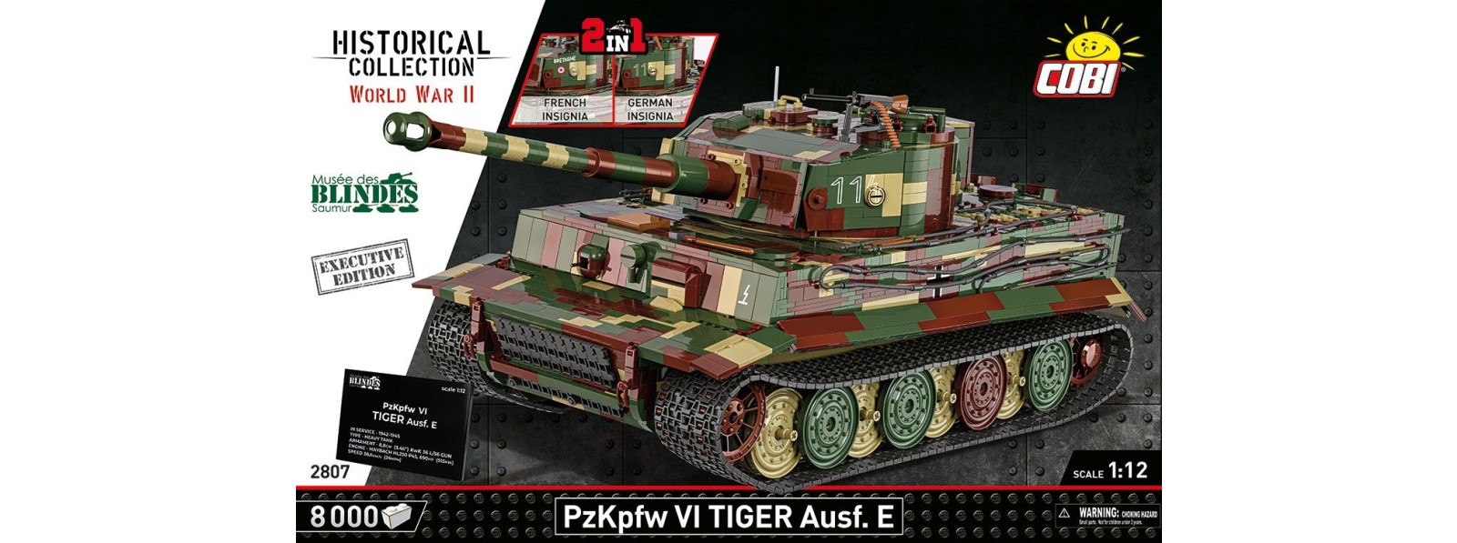 Alles, was Sie über den riesigen PzKpfw VI Tiger Ausf. wissen müssen. E – Executive Edition im Maßstab 1:12