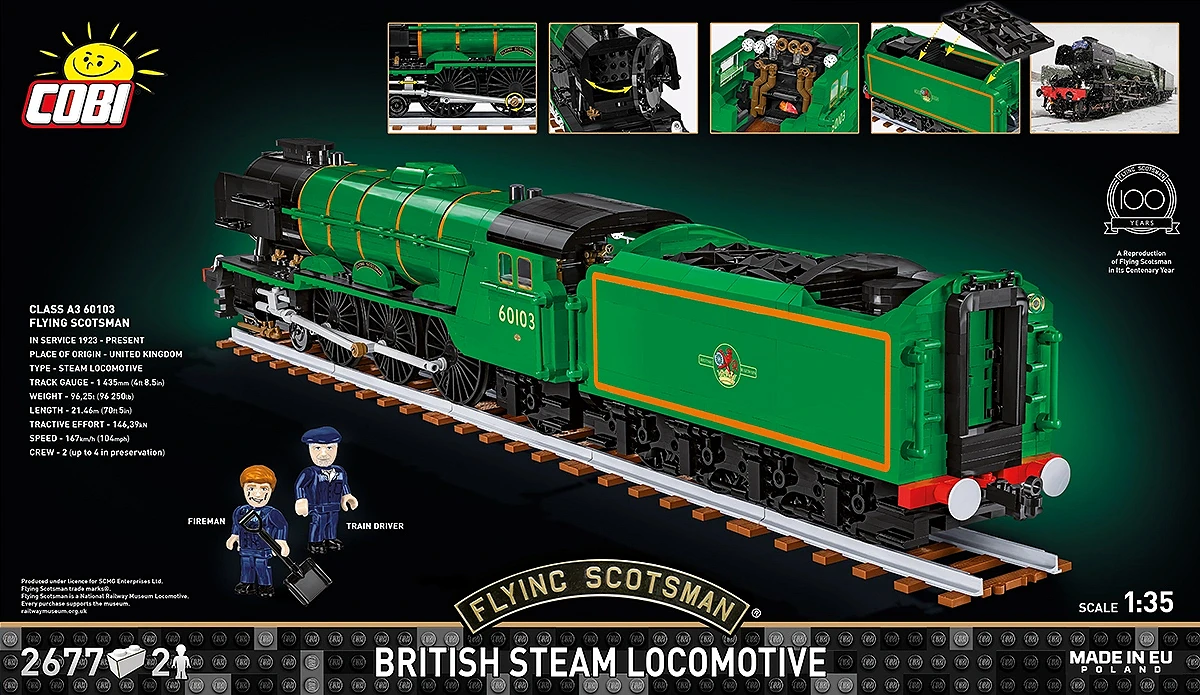 Flying Scotsman - British Steam Locomotive - fot. 5