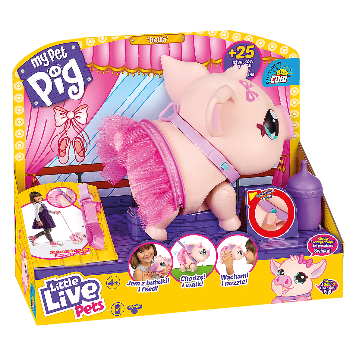 LLP Moja świnka Baletnica - uszkodzone opakowanie