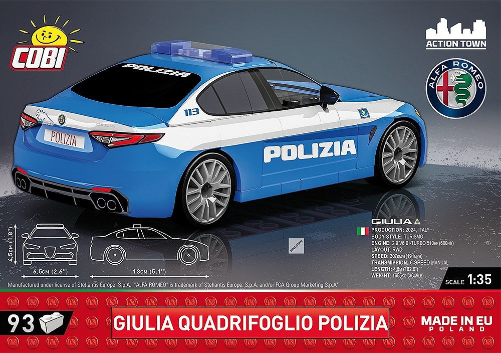 Giulia Quadrifoglio Polizia - fot. 3