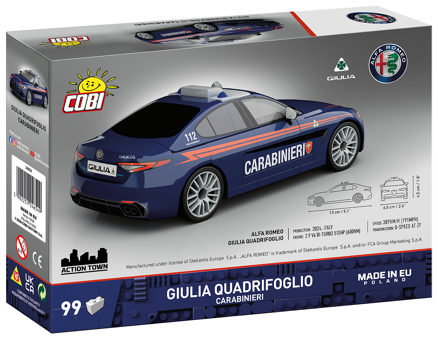 Giulia Quadrifoglio Carabinieri - fot. 7