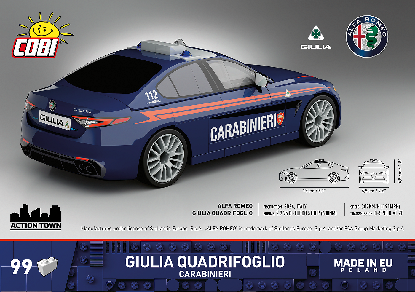 Giulia Quadrifoglio Carabinieri - fot. 4