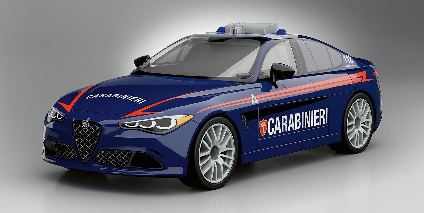 Giulia Quadrifoglio Carabinieri - fot. 8