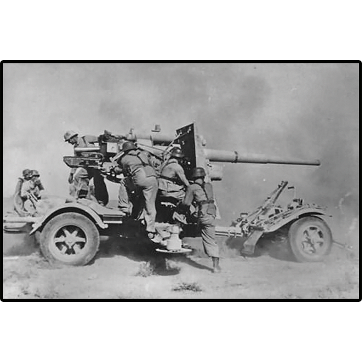 8.8 cm Flak 18 with Carriage - fot. 9
